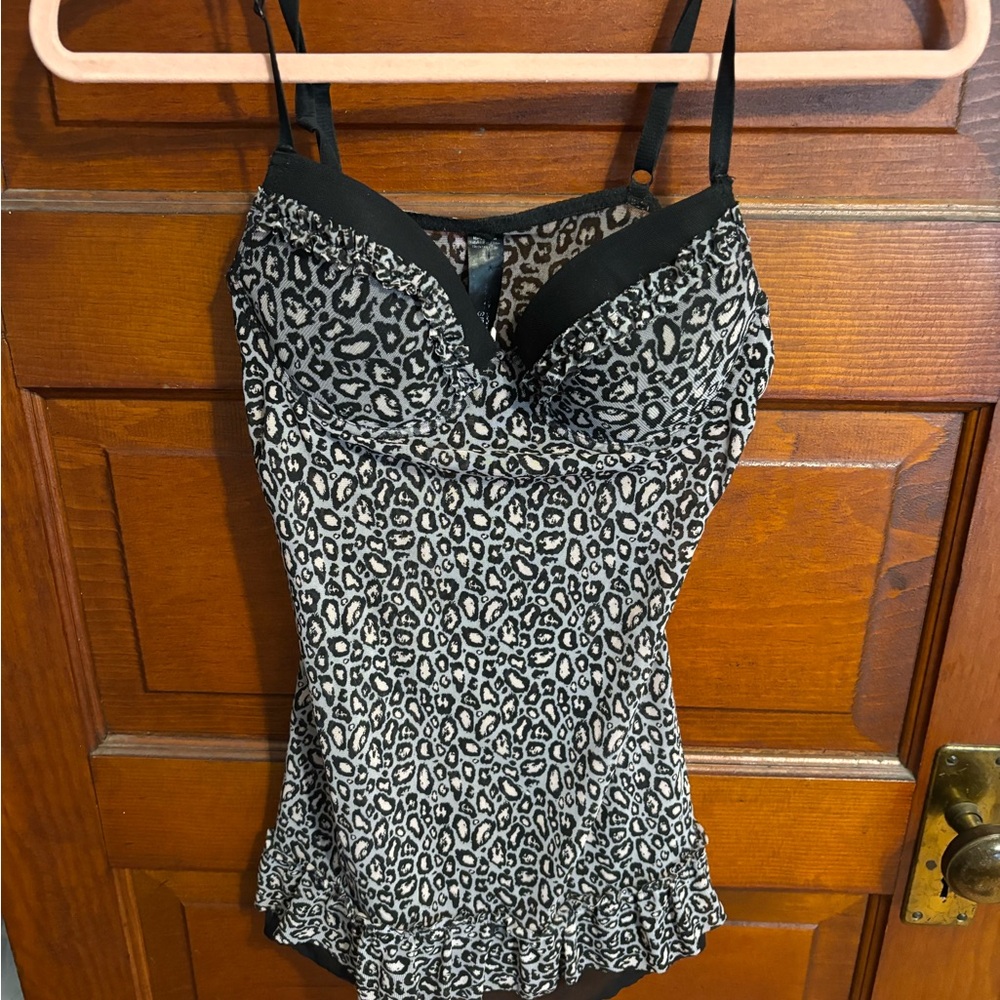 Leopard Print Women's Top